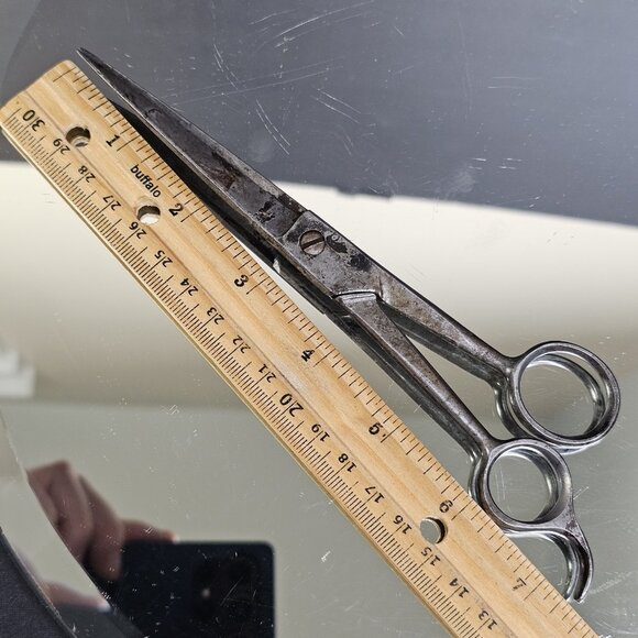 Vintage Wester Bros New York Yankee Clipper 1 Barber Shears Scissors USA - Picture 12 of 12
